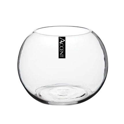 Glass Round Fish Bowl 20cm.