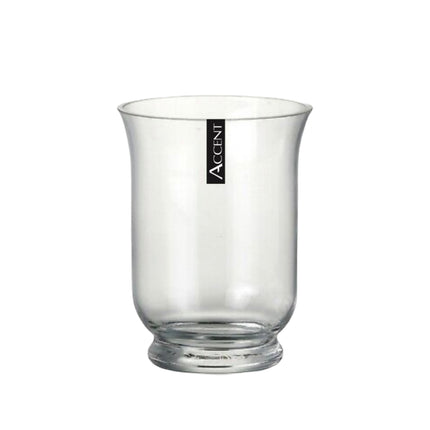bulk 24 Hurricane Glass Vase 11x15cm.