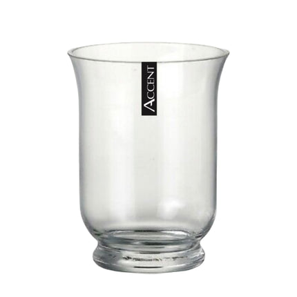 bulk 9 Hurricane Glass Vase 15x25cm.