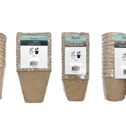 bulk 408 Paper Seedling Pot 4 Assort.