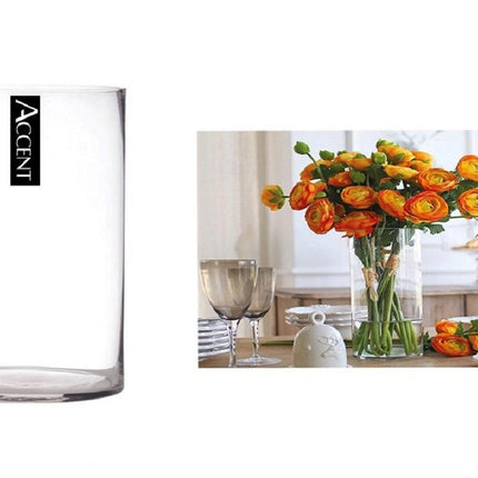bulk 4 Glass Cylinder Vase 30cm.