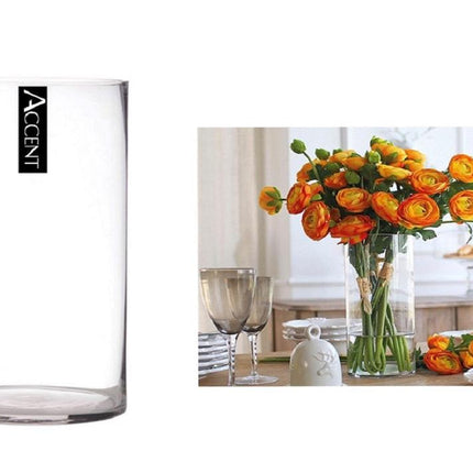 bulk 4 Glass Cylinder Vase 40cm.