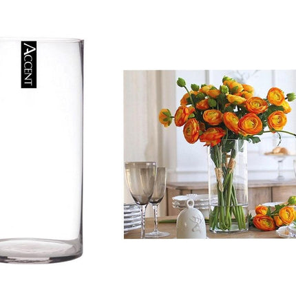 bulk 4 Glass Cylinder Vase 50cm.