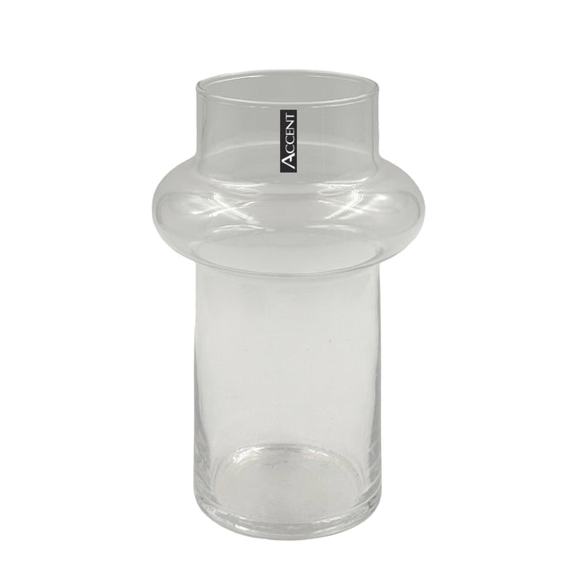 bulk 12 Tina Glass Vase Limited Batch 10x25cm.