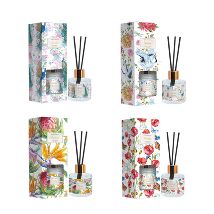 bulk 24 Garden Dreams Diffuser 100ml 4 Assorted.