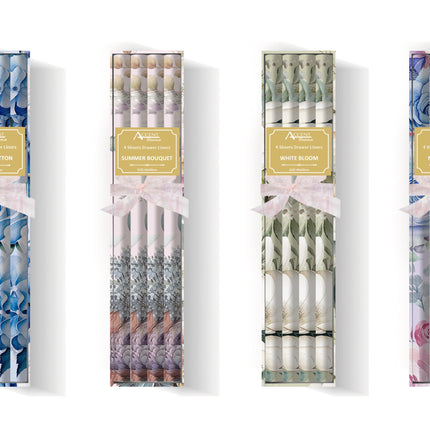 bulk 48 Aromatic Bouquet Scented Draw Liner Asst.