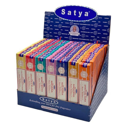bulk 672 Satya Incense vfm 15gm Scented Home Stick.