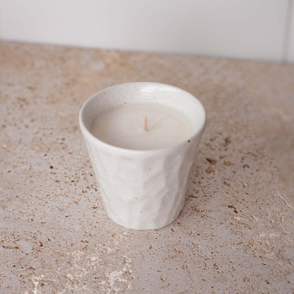 Candle Yuzu Citrus White Ceramic 180g.