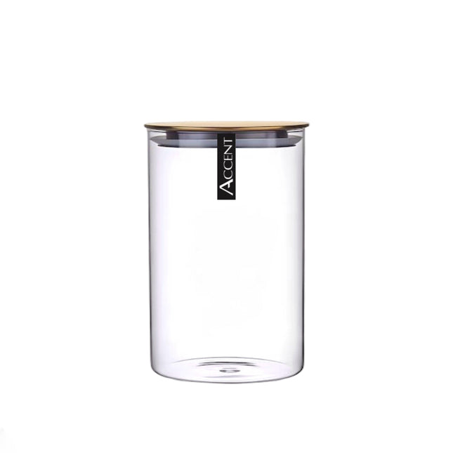 bulk 24 Glass Jar w Gold Metal Lid 10x15cm.