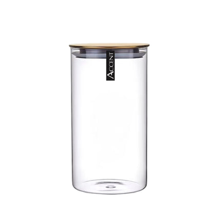 bulk 12 Glass Jar w Gold Metal Lid 10x20cm.