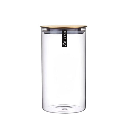 bulk 12 Glass Jar w Gold Metal Lid 10x20cm.