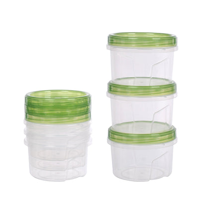 bulk 48 Reusable Microwave-Safe 500ml Food Container Round 500ml.