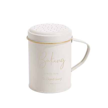 Elegant Living Baking Powder Canister 13cm.