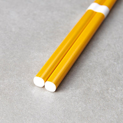 Chopsticks Lacquered Gold & White.