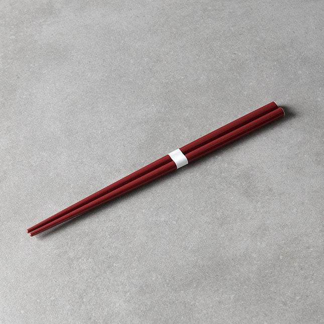 Chopsticks Lacquered Red & White.
