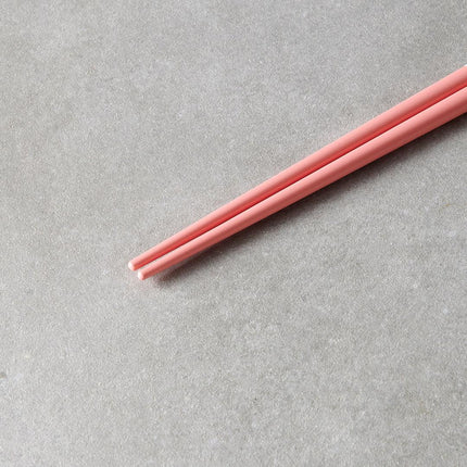 Chopsticks Lacquered Pink & White.