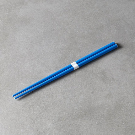 Chopsticks Lacquered Royal & White.