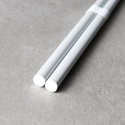 Chopsticks Lacquered Grey & White.