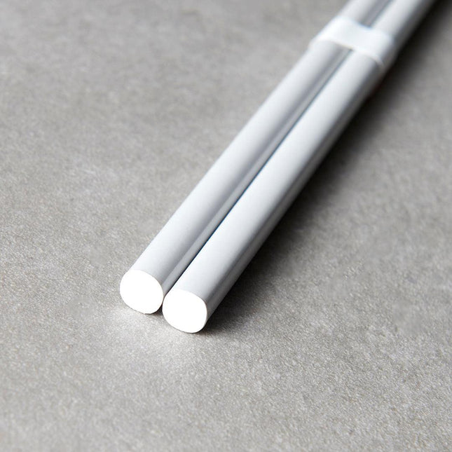 Chopsticks Lacquered Grey & White.