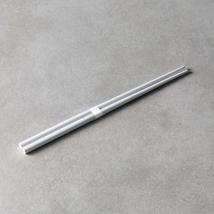 Chopsticks Lacquered Grey & White.