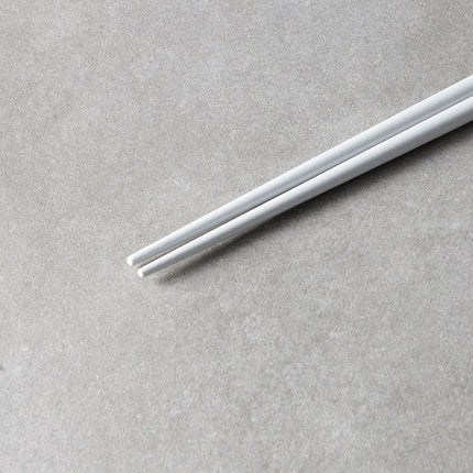 Chopsticks Lacquered Grey & White.