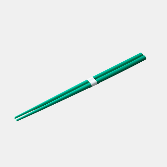 Chopsticks Lacquered Green & White.