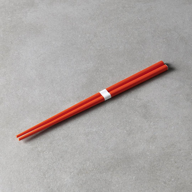 Chopsticks Burnt Orange & White.