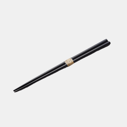 Chopsticks Lacquered Black Natural Wood.