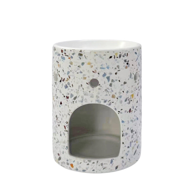 bulk 24 Terrazzo Ceramic Oil Burner 12cm.
