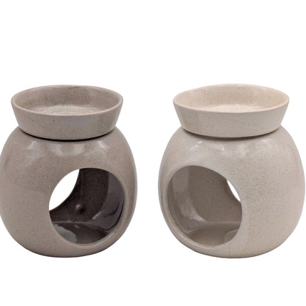 bulk 24 Ceramic Round Oil Burner 2 Asst 12cm.