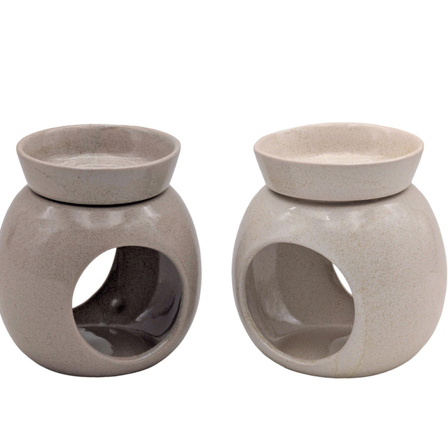 bulk 24 Ceramic Round Oil Burner 2 Asst 12cm.