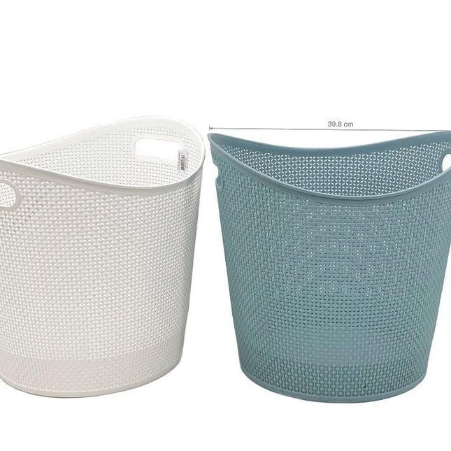 bulk 8 Scoop Basket w Handle Assort 39cm.