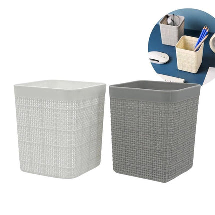 bulk 24 Square Pen Holder Assorted 11cm.