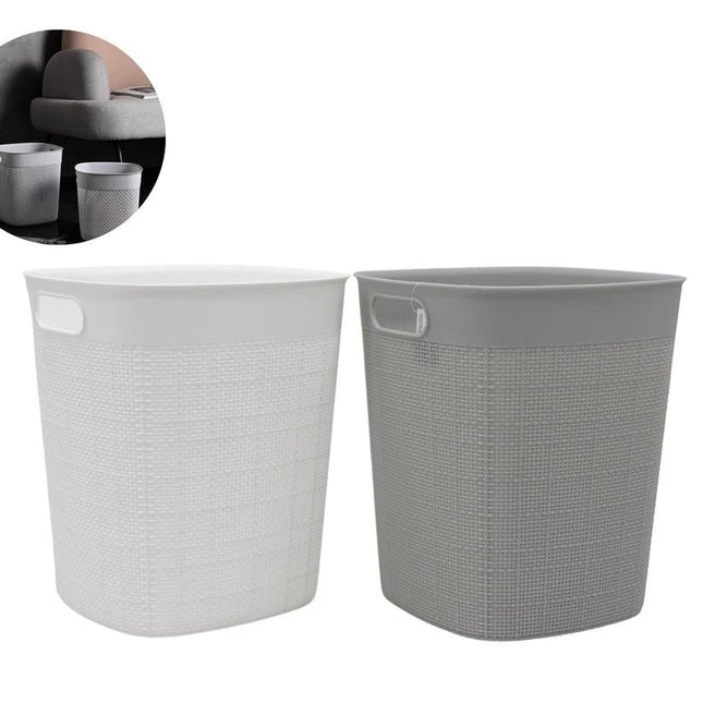 bulk 24 Rubbish Bin Assorted 27cm.