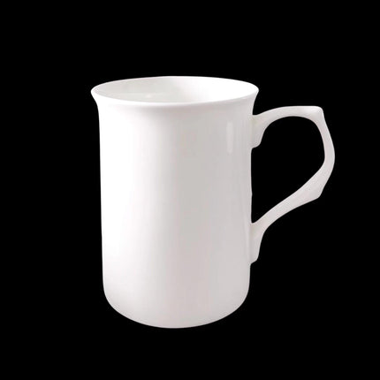 bulk 24 White Bone China Mug 310ml.