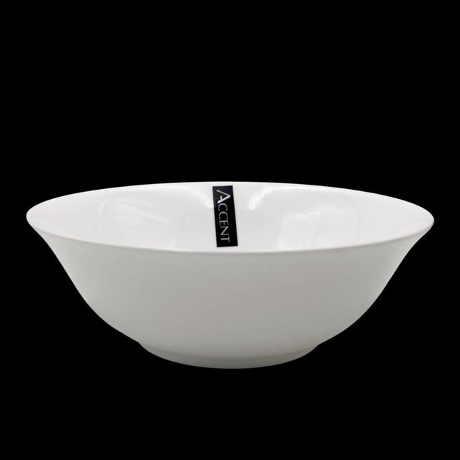 bulk 24 White Fine Bone China Bowl 7.25in.