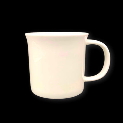 bulk 24 White Bone China Windsor Mug 365ml 9x8cm.