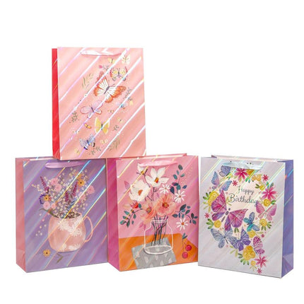 bulk 24 Xlarge Reflections Gift Bag Assort 43cm.