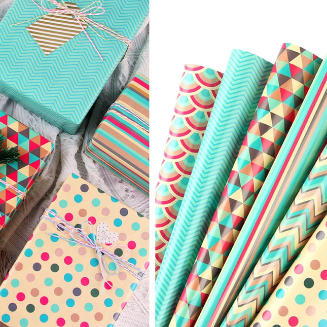 bulk 50 Blue For You Gift Wrap 70Cmx3M 38Mm Core.