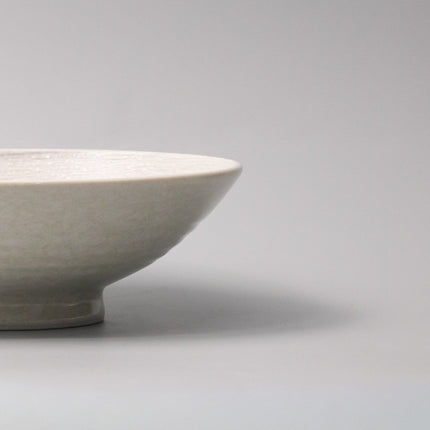 Ramen Bowl 24cm Grey Swirl Glaze.