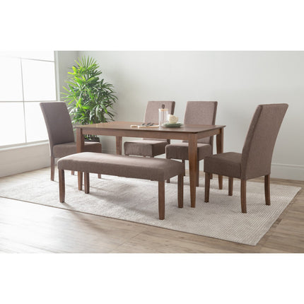 Allergo Dining Table 150cm Timber Dining Table - Cocoa.