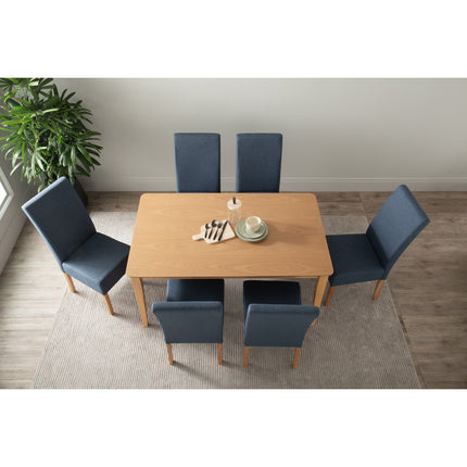 Allergo Dining Table 150cm Timber Dining Table - Natural.