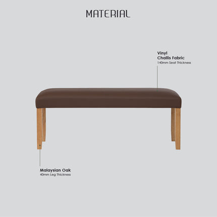 Mesi bench Ottoman - Natural.