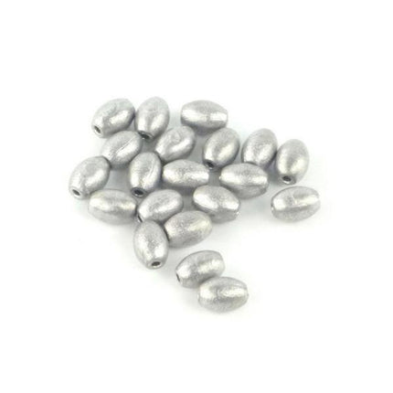 Swimerz 1/8 oz Lead Egg Sinker, 20 Pack.
