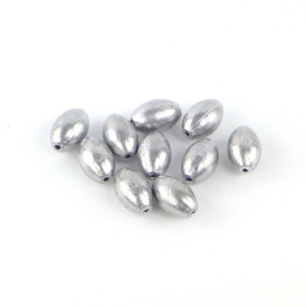 Swimerz 3/8 oz Lead Egg Sinker, 10 Pack.
