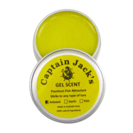 Captain Jack's Gel Scent - Aniseed, 15 gm Tin.