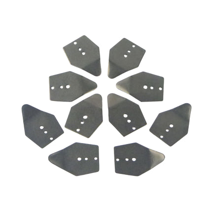 Artizan Shakee Blade, Small 28.5L x 21mmW, Base 16mm, 10 pack.