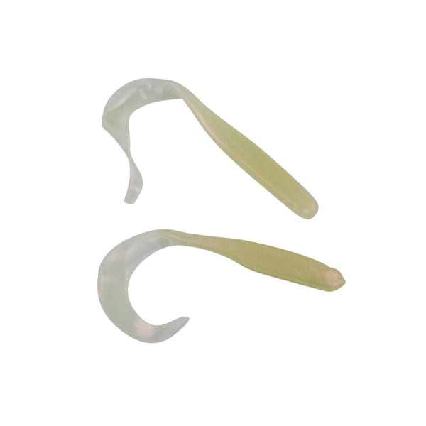 Swimerz 75 mm VTail Soft Plastic Lure, Bubblegum, 8 pack.