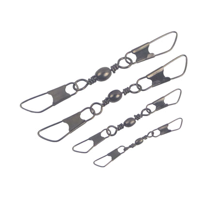 Swimerz Double Snap Barrel Swivels, Size 2, 10 pack.