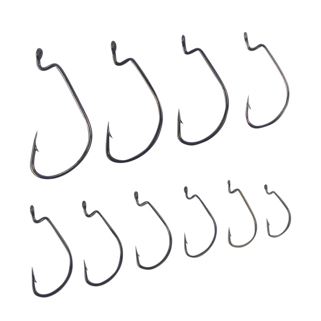 Swimerz 0/4 Wide Gape Worm Hook 15 Pack.